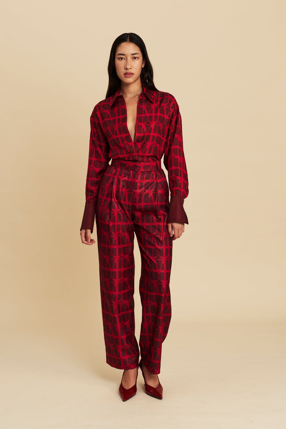 Trouser in Red-y or Not