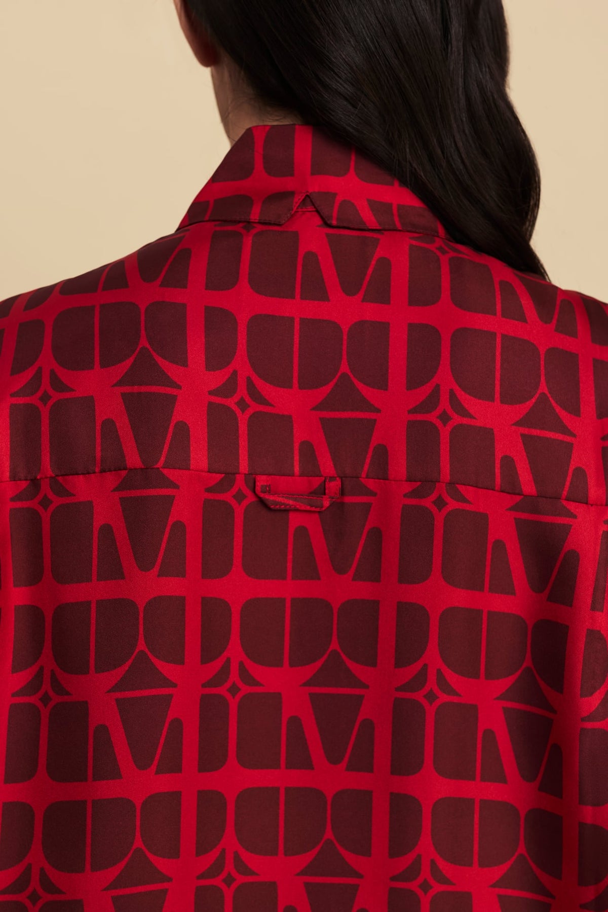Silk Shirt in Red-y or Not